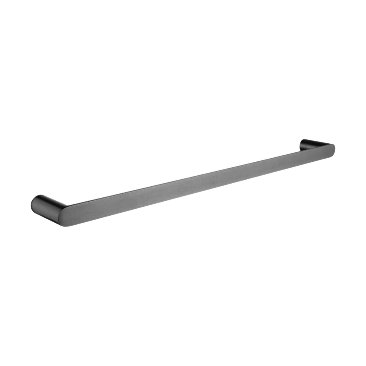 Rushy Single Towel Rail 800mm, Gunmetal Grey