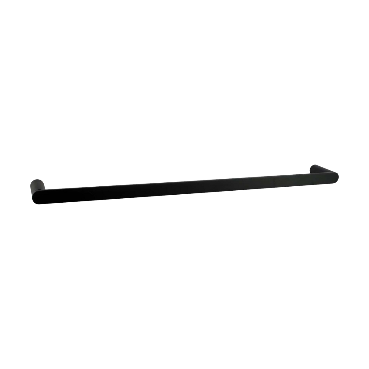 Rushy Single Towel Rail 800mm, Matt Black