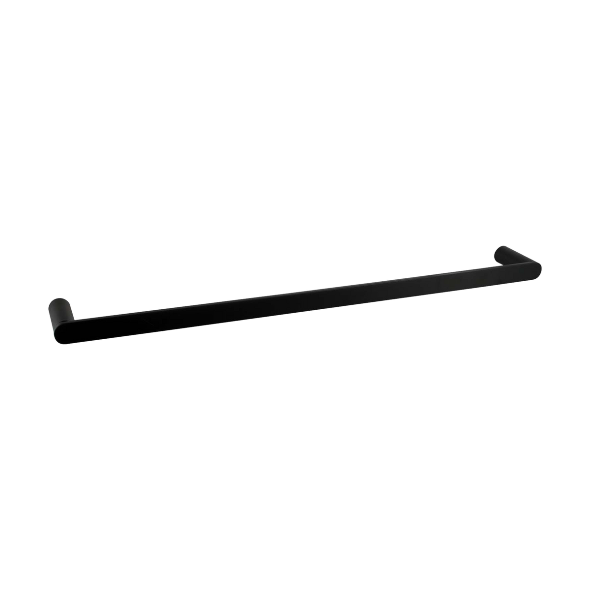 Rushy Single Towel Rail 600mm, Matt Black