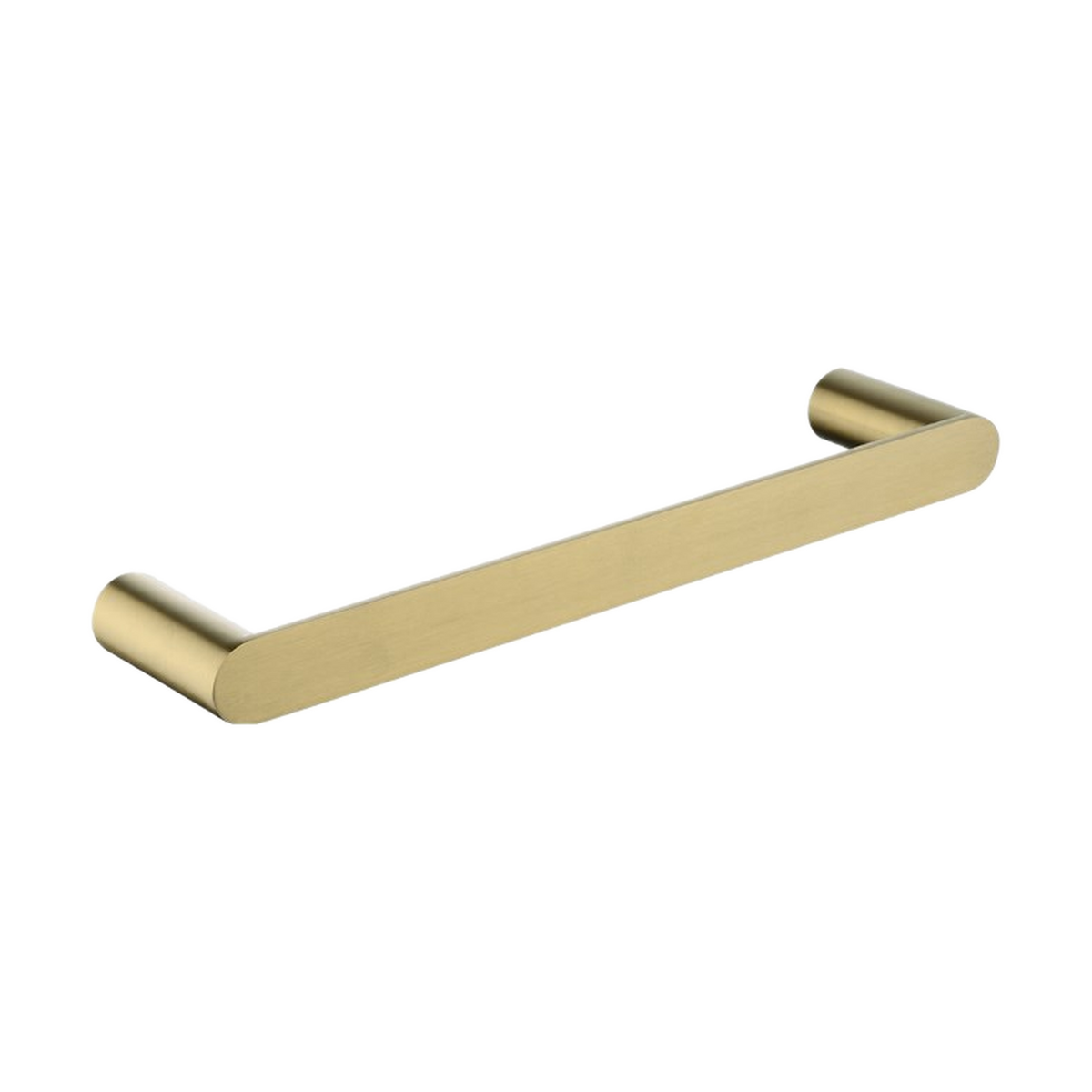 Rushy Hand Towel Rail 300mm, Brushed Brass