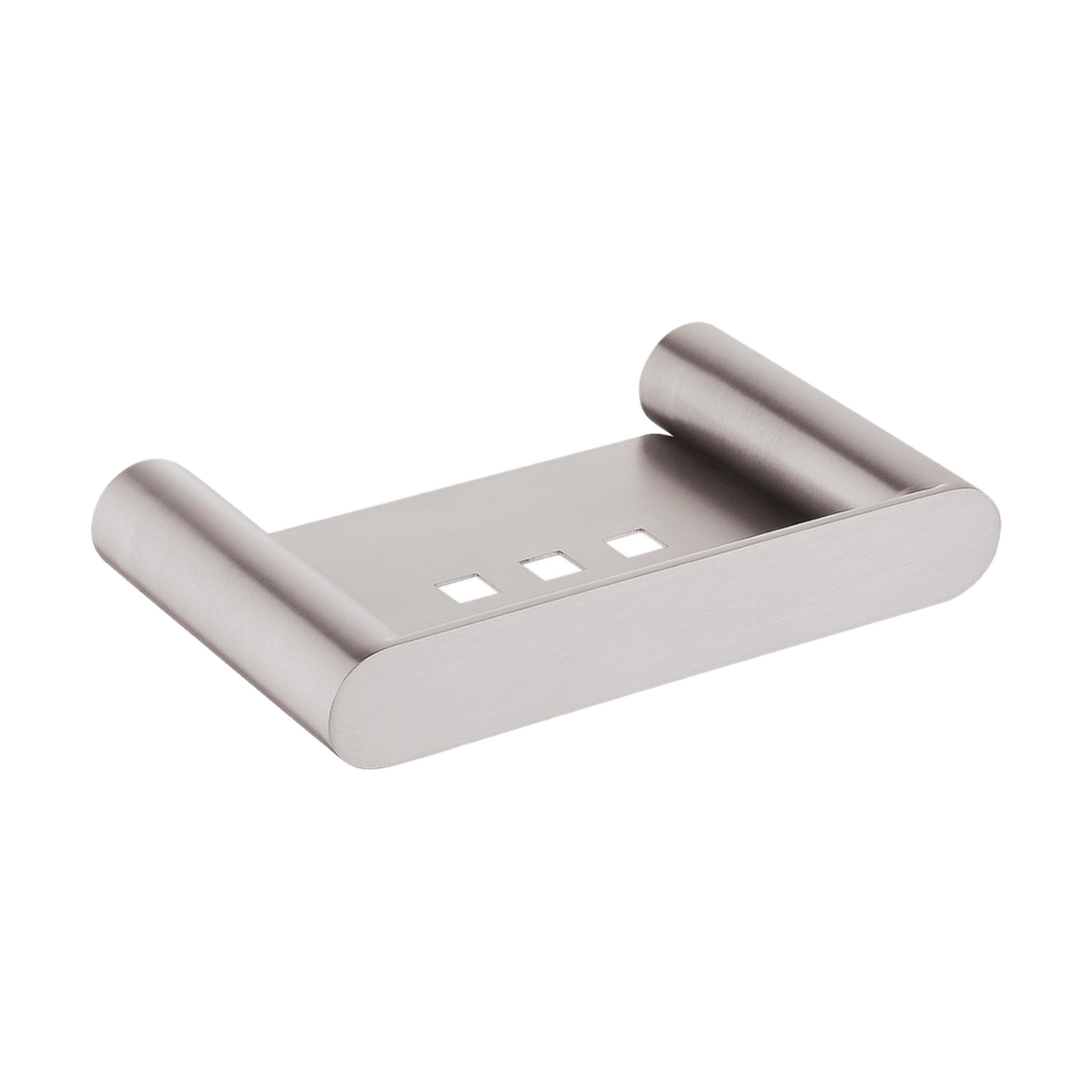 Rushy Soap Dish, Brushed Nickel