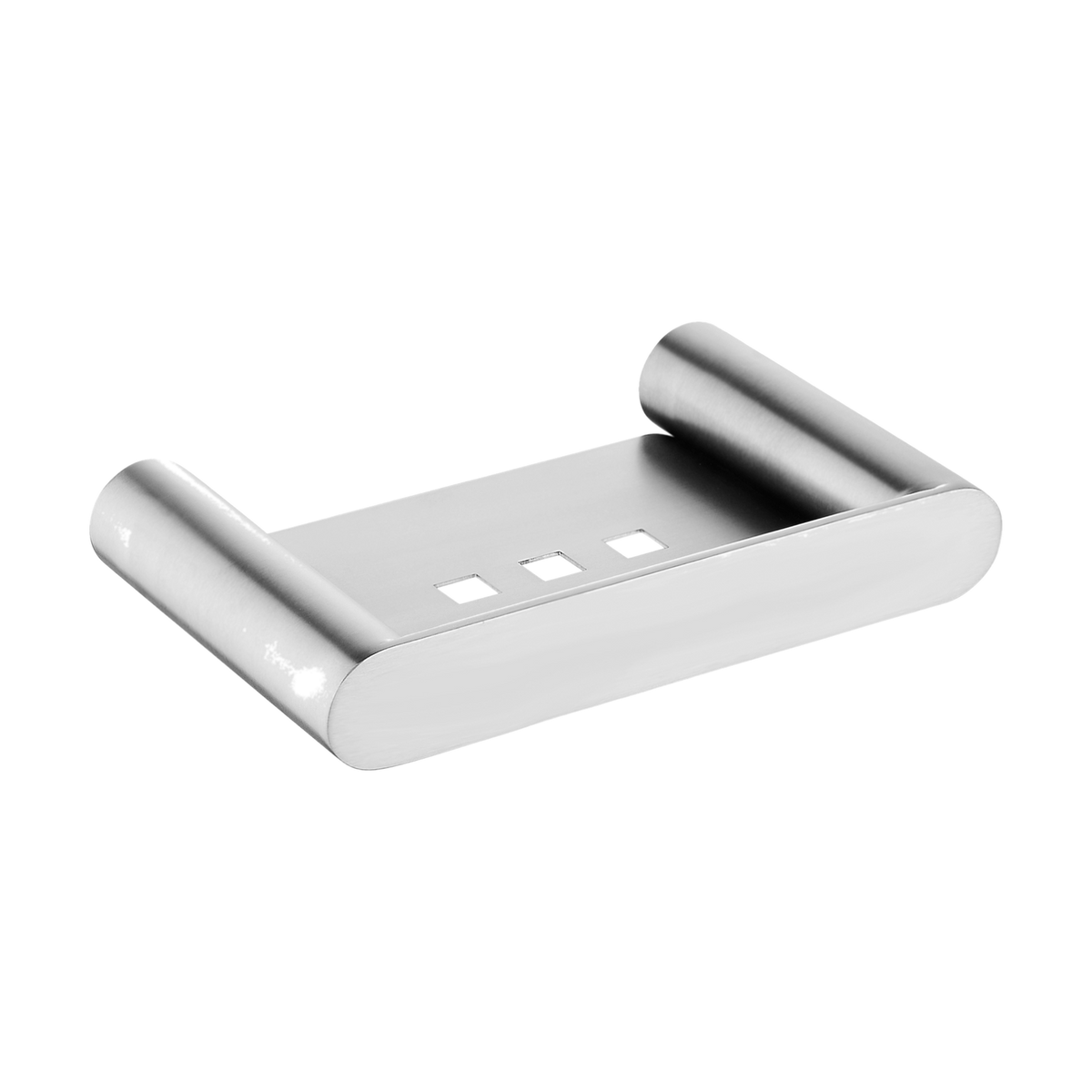 Rushy Soap Dish, Chrome