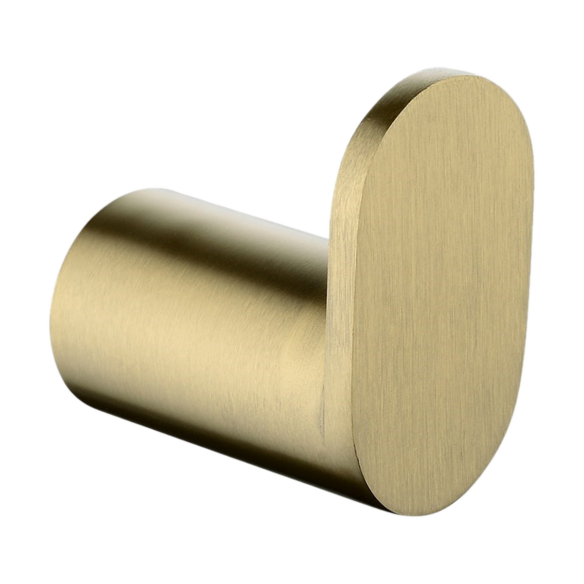 Rushy Robe Hook, Brushed Brass