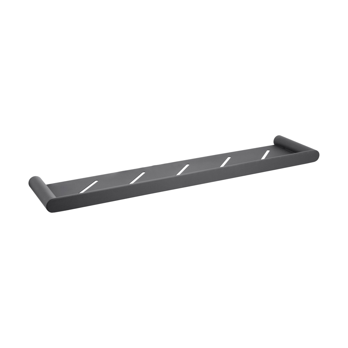 Rushy Bathroom Shelf 550mm, Matt Black